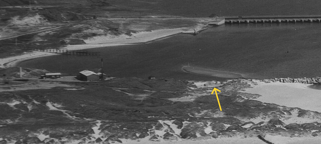 Hvide Sande Port 1958 Tank at the old fishmeal factory